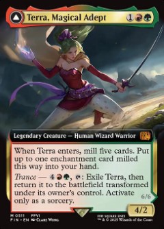 Terra, Magical Adept // Esper Terra Final Fantasy Bordless